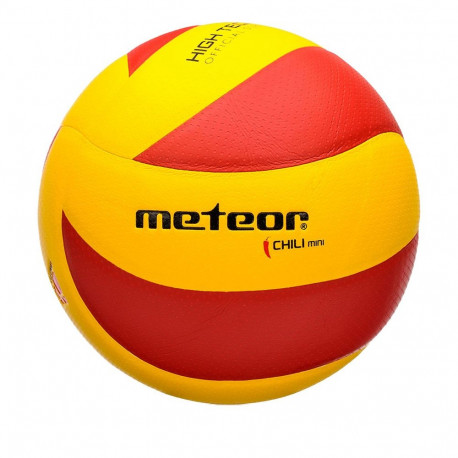 Meteor võrkpall Chili Pu Mini 10065 4, kollane-punane