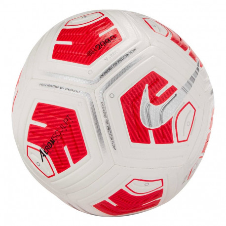 Piłka nożna Nike Strike Team 290 g Junior biało-czerwona CU8062 100 5