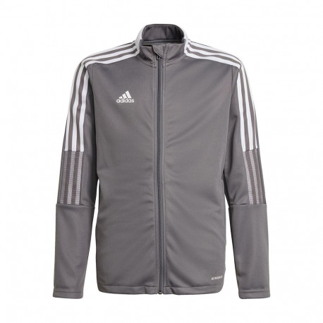 Bluza dla dzieci adidas Tiro 21 Track szara GM7311 128cm