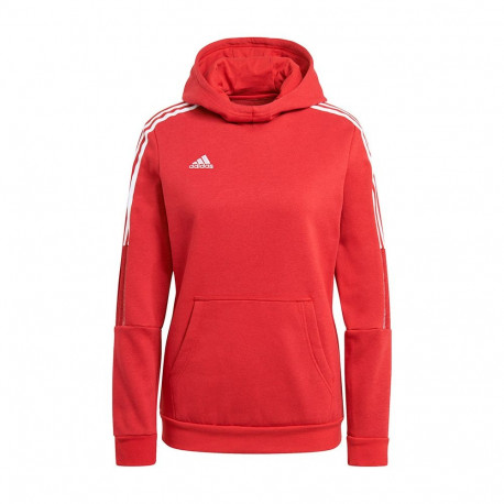 Bluza damska adidas Tiro 21 Sweat Hoody czerwona GM7327 XS