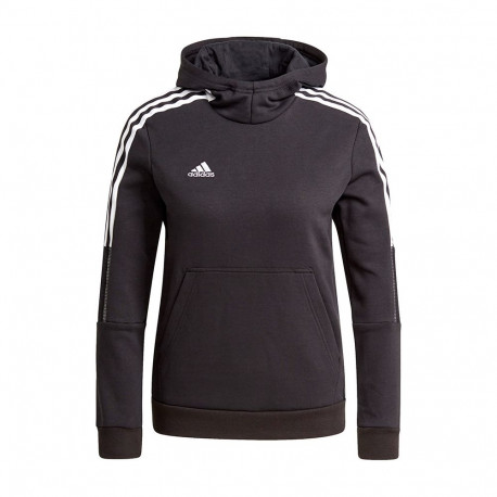 Adidas laste kapuutsiga pusa Tiro 21 Sweat Hoody GM7326 140cm, must