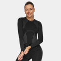 Bluza termoaktywna damska Alpinus Active Base Layer czarno-szara GT43180 L