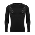 Bluza termoaktywna męska Alpinus Active Base Layer czarno-szara GT43189 L