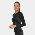 Bluza termoaktywna damska Alpinus Active Base Layer czarno-szara GT43180 L