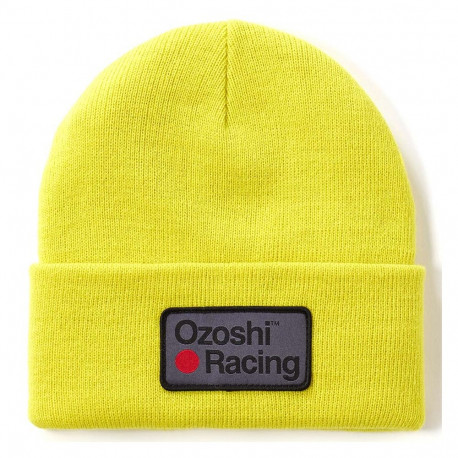Czapka Ozoshi Heiko Cuffed Beanie limonka OWH20CFB004