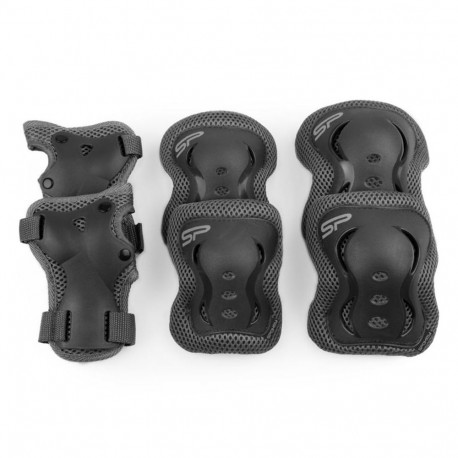 Ochraniacze do łyżworolek Spokey Shield czarne 922152-922153-922154 L