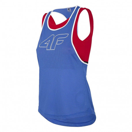 Koszulka damska 4F kobalt H4L20 TSDF003 36S XS