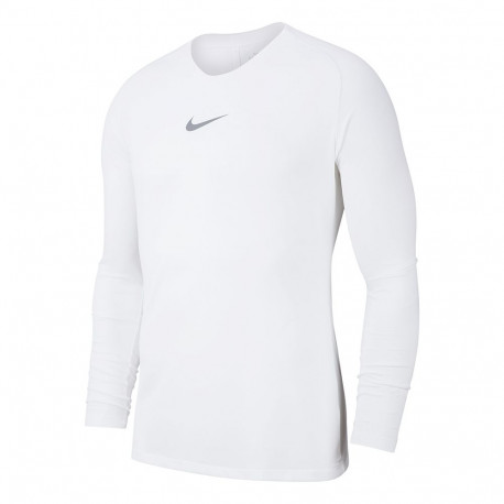 Koszulka dla dzieci Nike Dry Park First Layer JSY LS Junior biała AV2611 100 XS