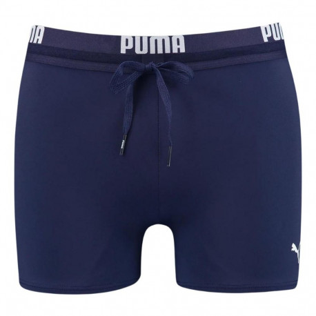 Puma meeste ujumispüksid 907657 01 M logoga, tumesinine