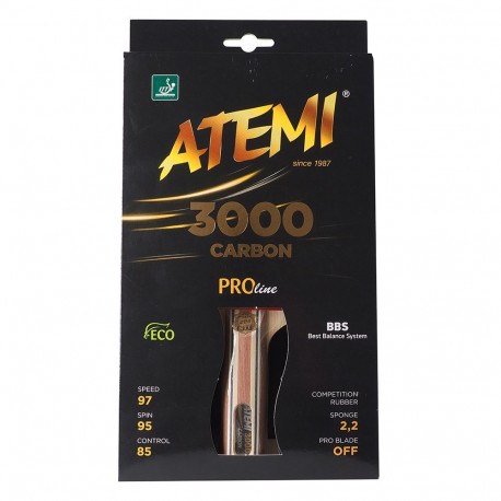 Rakietka do ping ponga New Atemi 3000 Pro anatomical