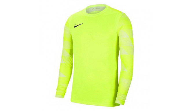 Bluza bramkarska dla dzieci Nike Dry Park IV JSY LS GK JUNIOR limonkowa CJ6072 702 S