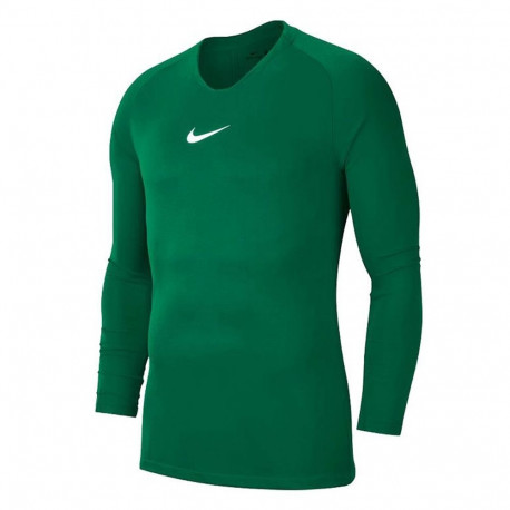 Nike meeste särk AV2609 302 Dry Park First Layer JSY LS 2XL, roheline