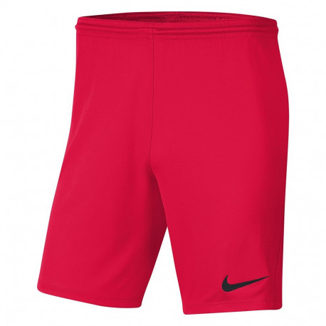 Spodenki dla dzieci Nike Dry Park III NB K jasnoczerwone BV6865 635 XS