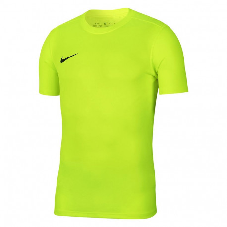 Nike laste särk Dry Park VII JSY SS BV6741 702 XS, laimiroheline