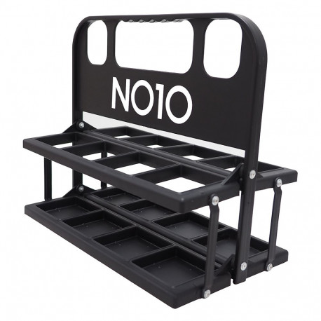 NO10 joogipudelihoidja BCR-PR8 8 pudelile, must