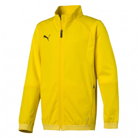 Bluza dla dzieci Puma Liga Training Jacket JUNIOR żółta 655688 07 116cm