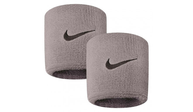 Frotki na rękę Nike Swoosh szare 2szt NNN04051