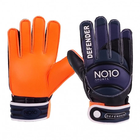 NO10 väravavahi kindad Defender 56093 7, sinine/oranž