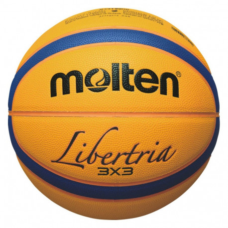 Molten korvpall B33T5000 FIBA outdoor 3x3 6, kollane