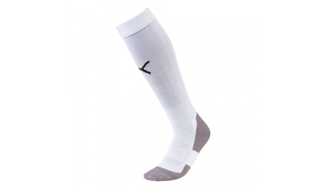 Getry piłkarskie Puma Liga Core Socks białe 703441 04 31-34