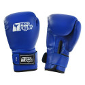 Rękawice bokserskie Profight skóra Dragon niebieskie  10