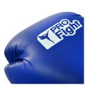 Rękawice bokserskie Profight PVC niebieskie 8