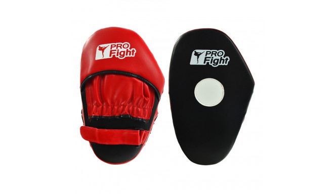 Łapa trenera Focus Pads Profight Pu czerwono-czarna