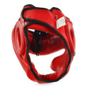 Kask bokserski Profight 705 PU czerwony senior