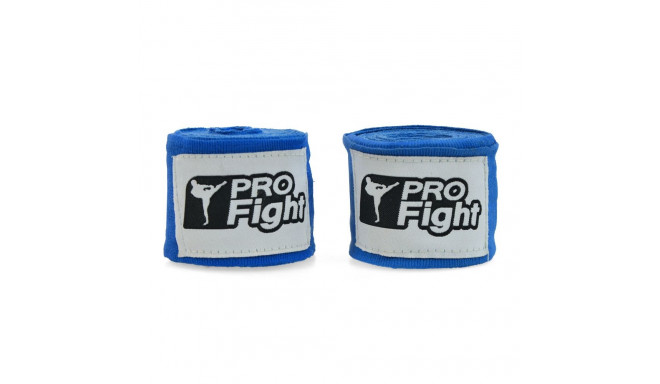 Bandaż bokserski Profight 4m niebieski