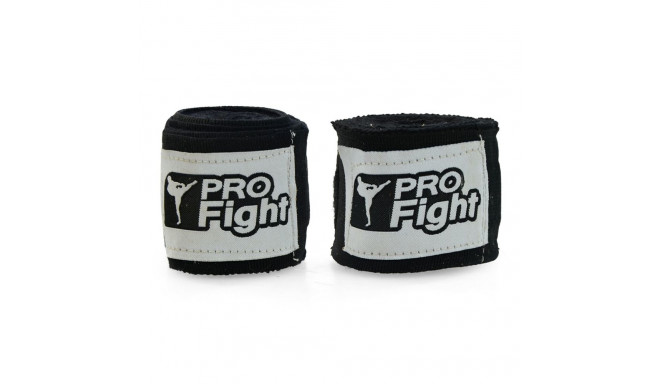 Bandaż bokserski Profight 4 m czarny