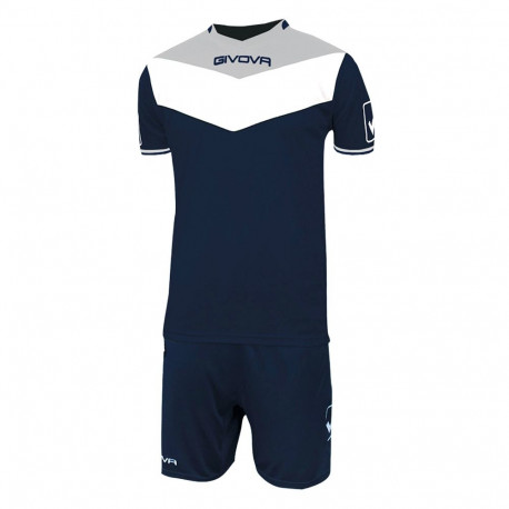 Givova komplekt Kit Campo KITC53 0427 4XS, tumesinine-hall