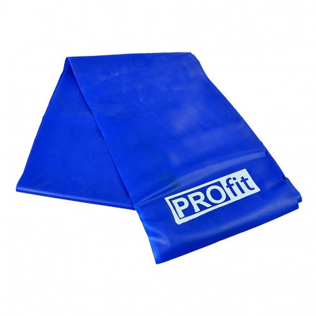 Guma Fitness Profit Long Medium 200x15x0,45cm niebieska DK 2227