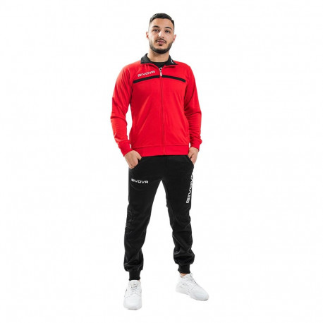 Givova dressid One TT012 1210 2XL, puna-must