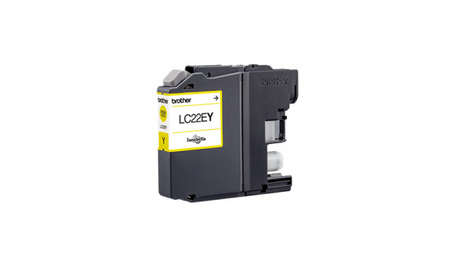 Brother LC22EY ink cartridge 1 pc(s) Original Yellow