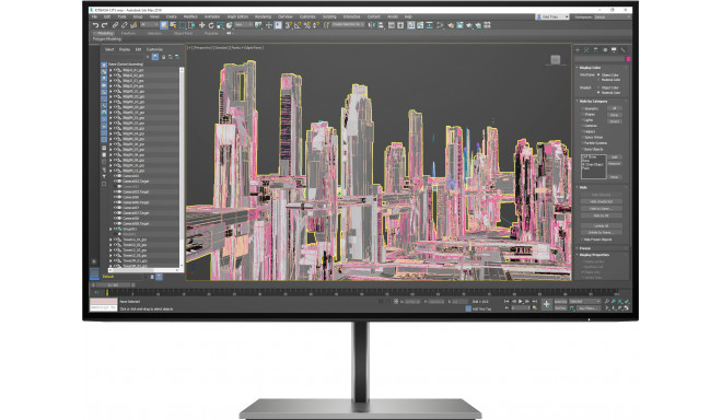 HP Z27u G3 computer monitor 68.6 cm (27&quot;) 2560 x 1440 pixels 2K Ultra HD LED Black