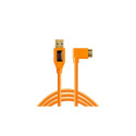 TetherPro 4.6m cable USB 3.0 to Micro-B Right Angle