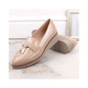 Vinceza W JAN263B wedge shoes, beige (38)