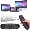 Fusion C120 universal remote with gyroscope  and keyboard for Smart TV | Android | PC