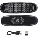 Fusion C120 universal remote with gyroscope  and keyboard for Smart TV | Android | PC