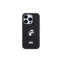 Karl Lagerfeld KLHCP13LGSAKCPK iPhone 13 Pro | 13 6.1" must kõvakaaneline Gripstand Saffiano Karl&Ch