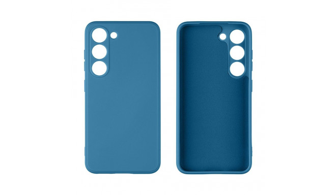 OBAL:ME matt TPU ümbris Samsung Galaxy S23 jaoks | tumesinine