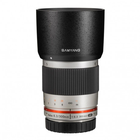 Samyang 300mm F6.3 Reflex Sony E silver