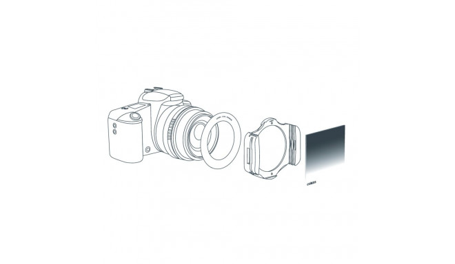 S Cokin filter A153 Neutral Grey Medium (ND4)