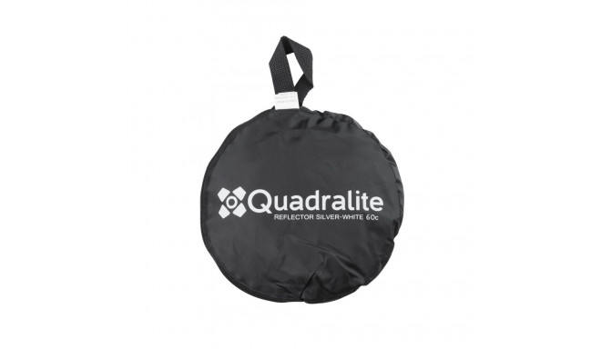 Quadralite Collapsible Reflector Silver White 60cm GRADE B