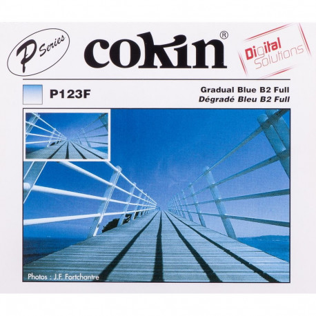 M Cokin filter P123F Gradual Blue B2 Full
