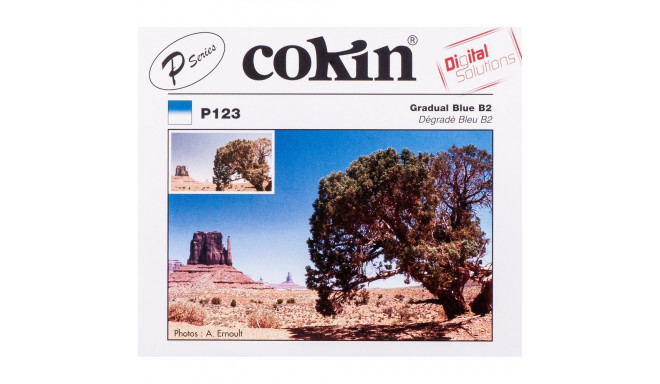 M Cokin filter P123 Gradual Blue B2