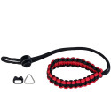 Genesis Gear Camera Wrist strap Red/Black, Paracord