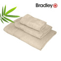 Bradley Bambusa dvielis, 70 x 140 cm, beige, 3 gab