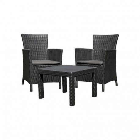 FURNITURE SET ROSARIO BALCONY GRAPHITE