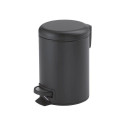 PEDAL BIN 5L POTTY BLACK